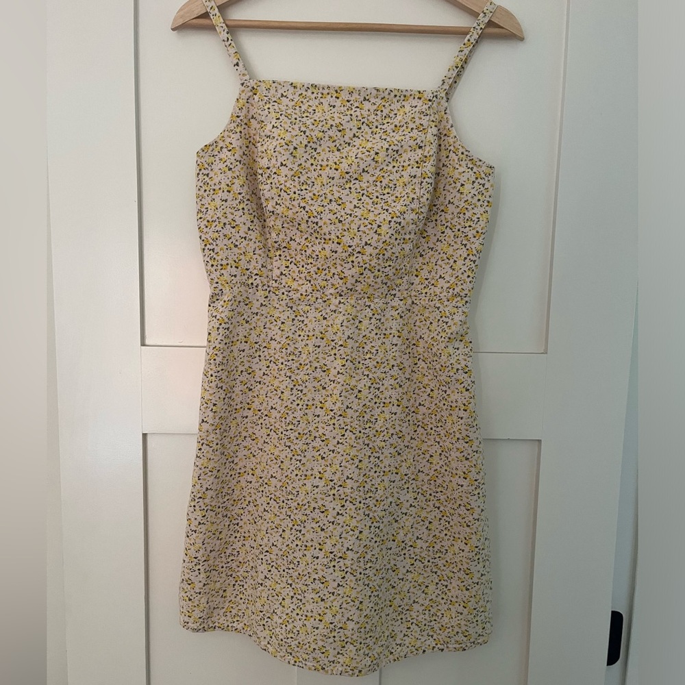 Old Navy Linen Blend Mini Dress